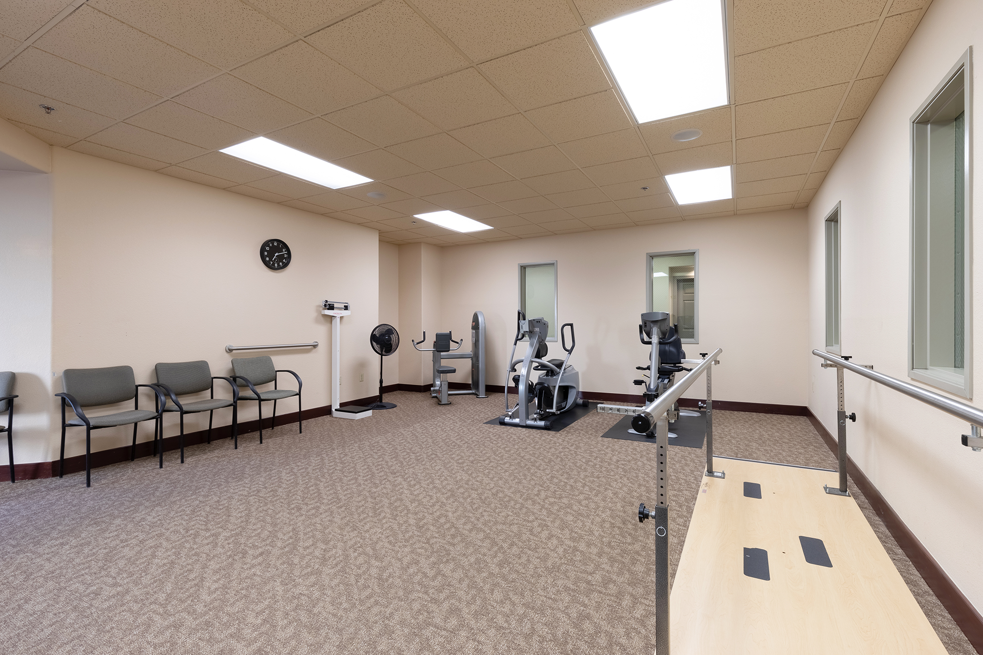 Exercise and physical therapy room at Solterra at Chandler
